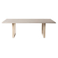 Mantara Outdoor Teak Timber Dining Table Natural 220cm