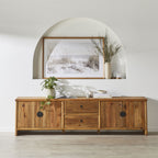 Grand buffet Kalise en bois recyclé