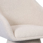 Fauteuil de salle à manger pivotant Comet Sable