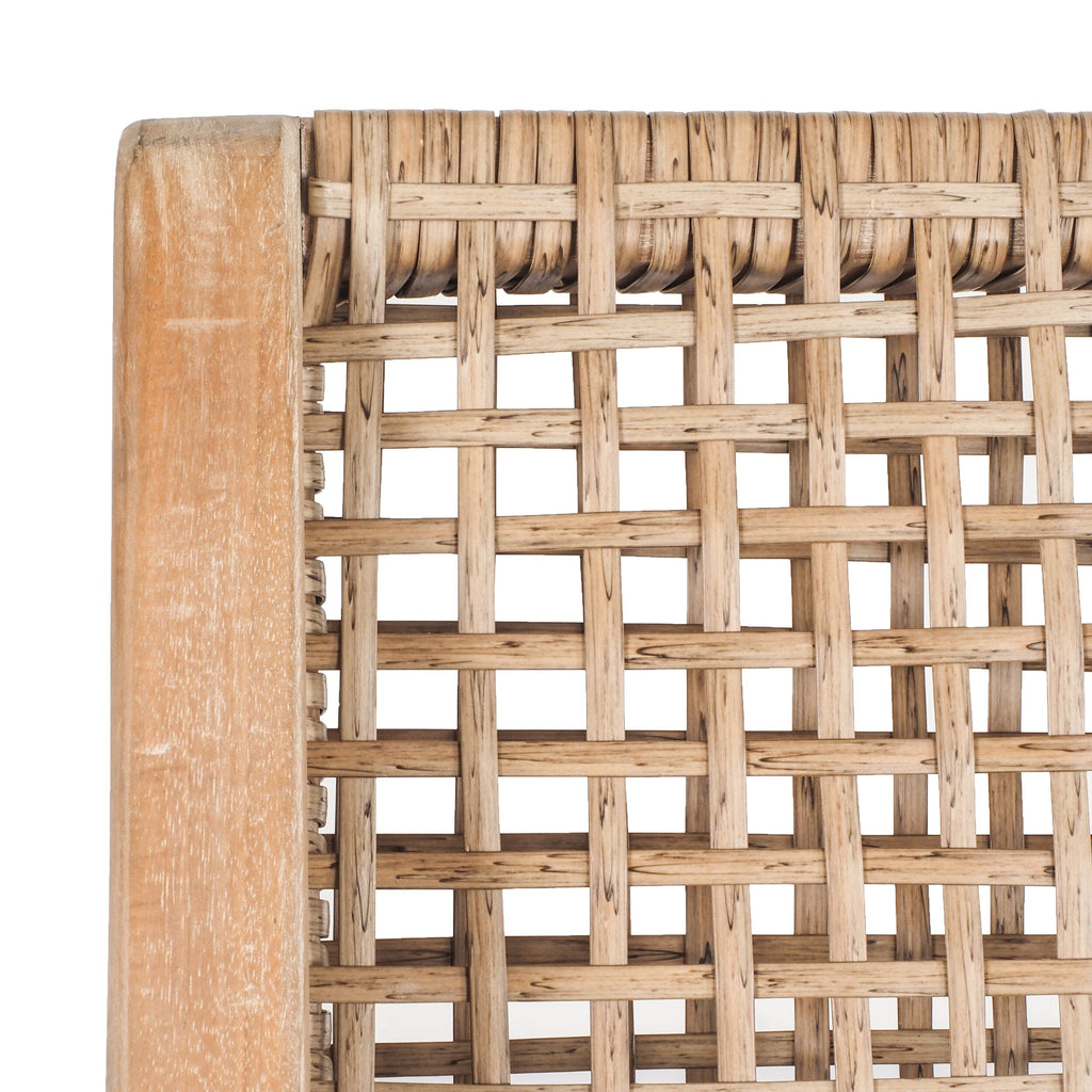 Weave Outdoor Rattan Wicker Dining Chair Natural