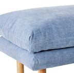 Austin Ottoman Sérénité Ciel du Matin