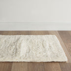 Tapis Touffeté Super Doux Blanc 150x80cm