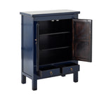 Buffet 2 portes et 2 tiroirs Sansha bleu encre