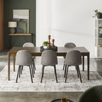 Chaise de salle à manger Knox Gris fer