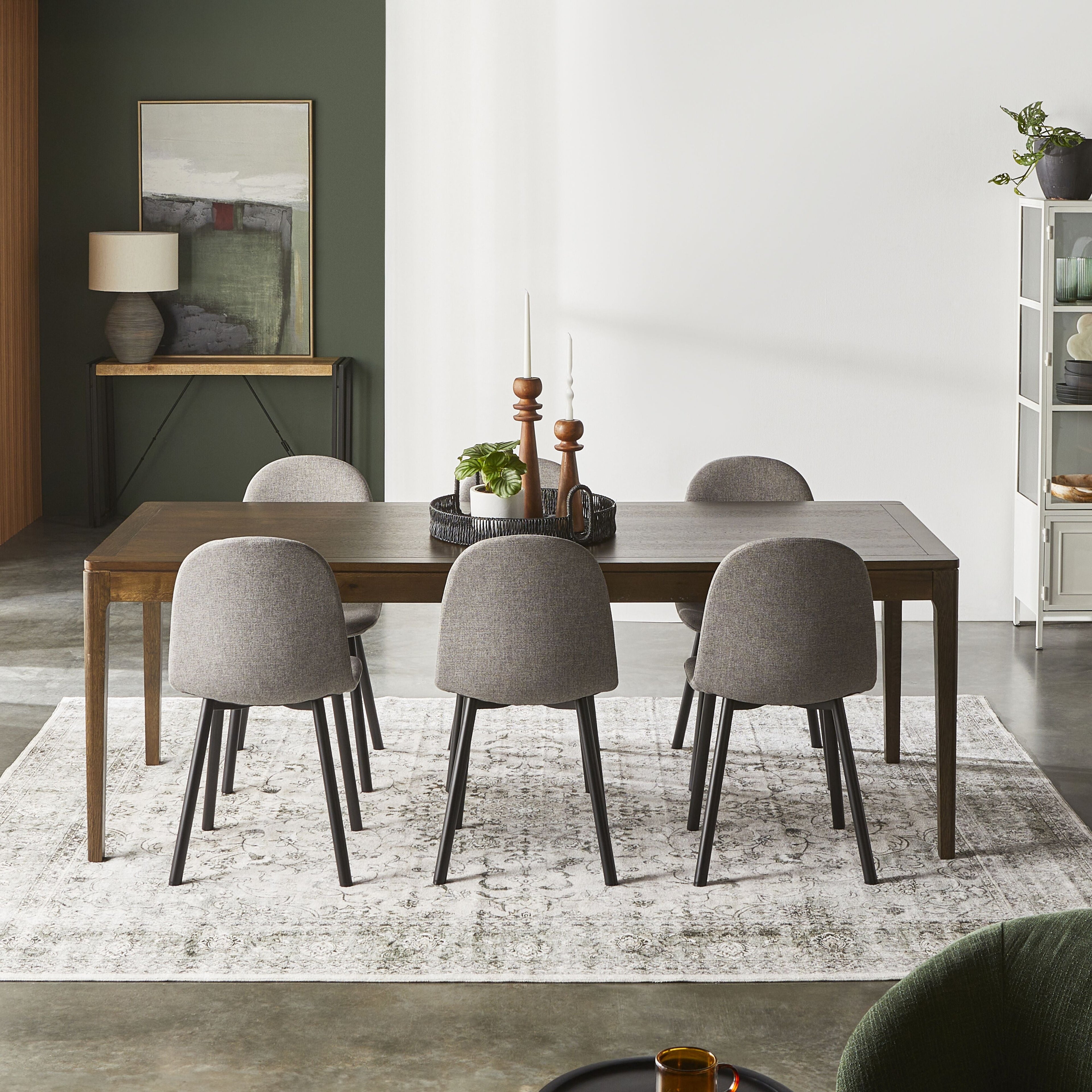 Knox Dining Chair Iron Grey