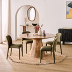 Chaise de salle à manger Leo Mousse