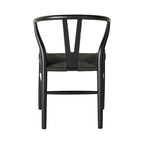 Chaise Wishbone noire