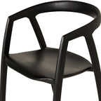 Chaise de salle à manger Palmer noire