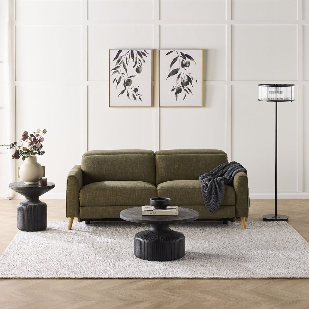 Dunaway 2 Seater Recliner Sofa Daintree Green