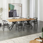 Chaise Wishbone noire