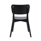Chaise de salle à manger Sia noire