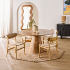 Chaise de salle à manger Henrick Naturel