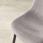 Chaise de salle à manger Knox Gris fer