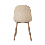Chaise de salle à manger Knox en bouclette crème