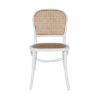 Chaise de salle à manger Bastion, blanc