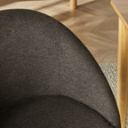 Chaise de salle à manger Aubrey Hunter Umber