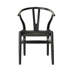 Chaise Wishbone noire