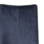 Chaise de salle à manger Aura Velvet Bleu Indigo