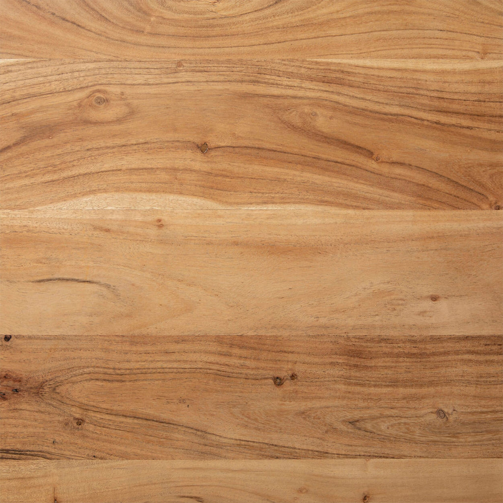 River Live Edge Solid Timber Coffee Table Natural Brown
