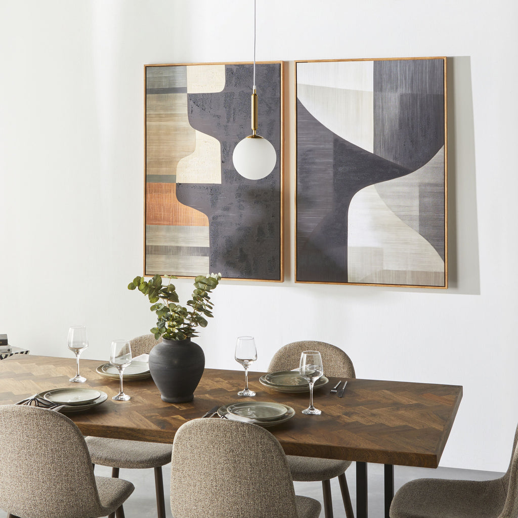 Knox Dining Chair Boucle Cream