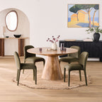 Chaise de salle à manger Leo Mousse