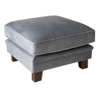 Lisette Pouf Velours Aura Storm