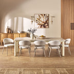 Chaise de salle à manger Pegi Taupe