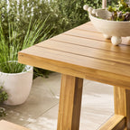 Table à manger en bois massif de récupération Antigua, naturelle 255 cm
