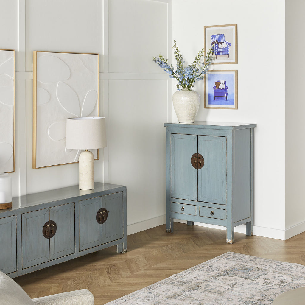 Sansha 2 Door & 2 Drawer Sideboard Dove Grey