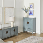 Enfilade 2 Portes et 2 Tiroirs Sansha Gris Tourterelle