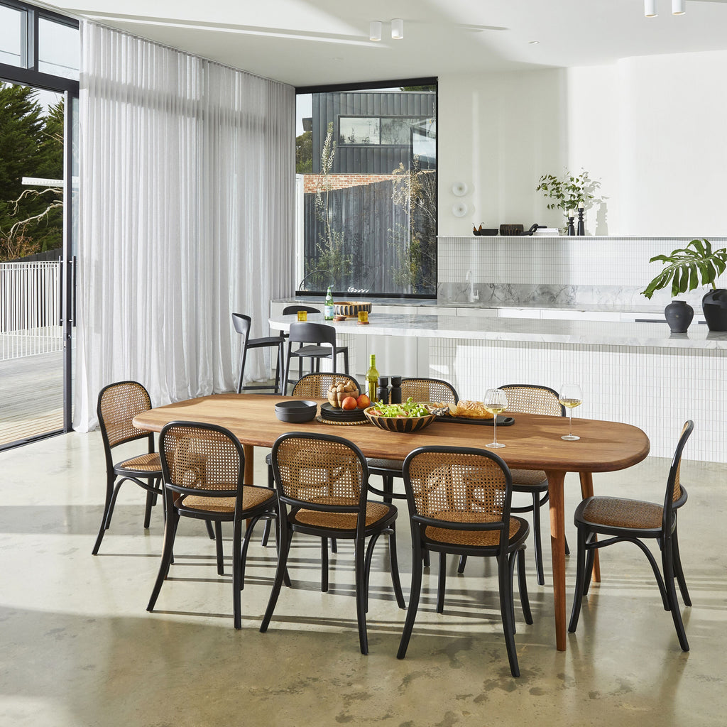 Bastion Dining Chair Black