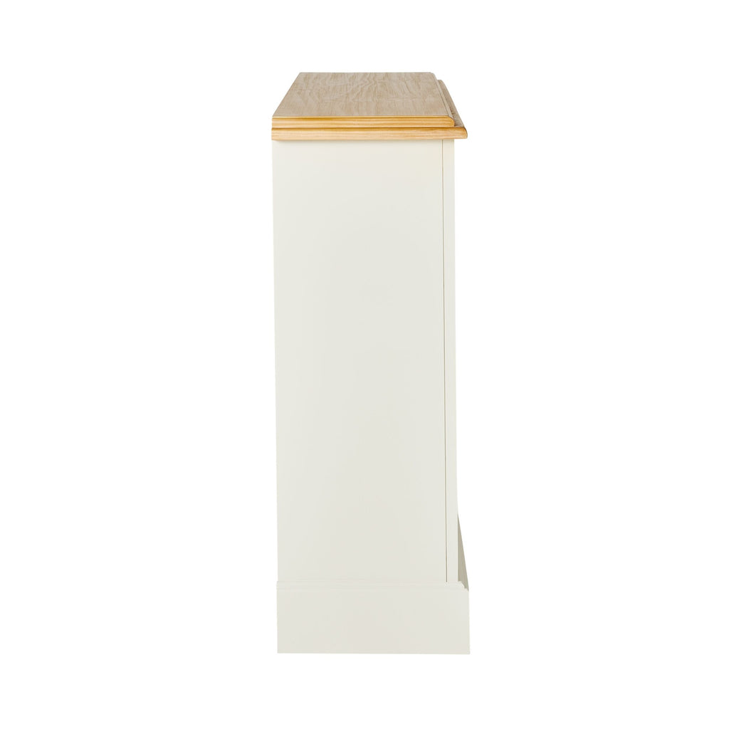 Clover Outback Solid Timber Bookcase White 93x140cm