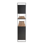 Meuble de rangement en bois recyclé Kalise, grand modèle