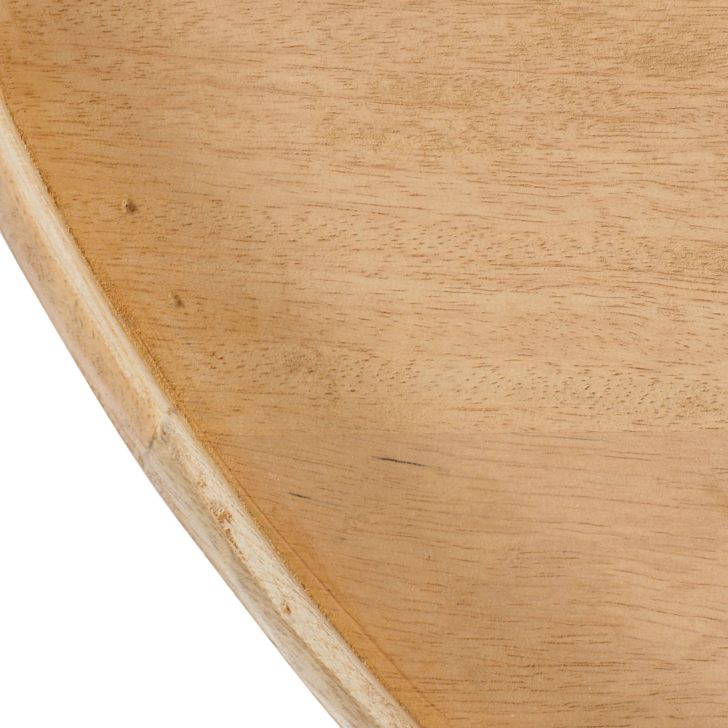 Ink Round Solid Timber Coffee Table Natural Oak