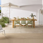 Table à manger en bois massif de récupération Antigua, naturelle 255 cm