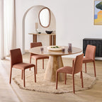 Chaise de salle à manger Kiki rouille