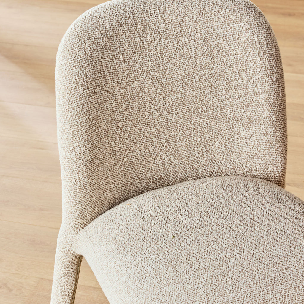 Leo Dining Chair Pebble