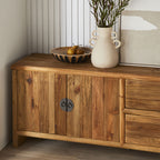 Grand buffet Kalise en bois recyclé