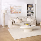 Armand Hamptons Timber Bibliothèque 2 portes Blanche 124x240cm