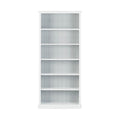 Armand Hamptons Timber Tall Bookcase White 210x95cm