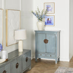 Enfilade 2 Portes et 2 Tiroirs Sansha Gris Tourterelle