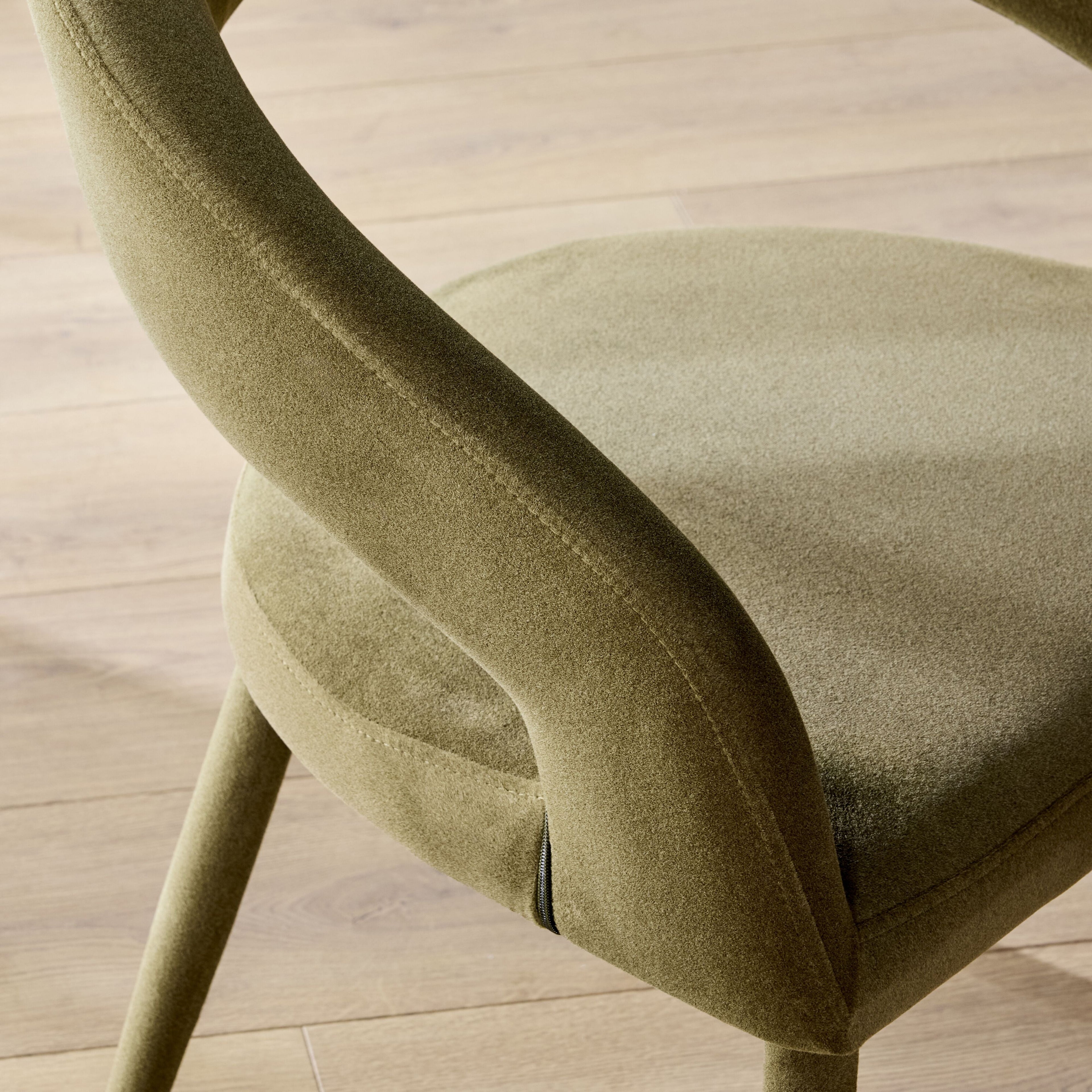 Zena Dining Chair Olive
