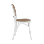 Chaise de salle à manger Bastion, blanc