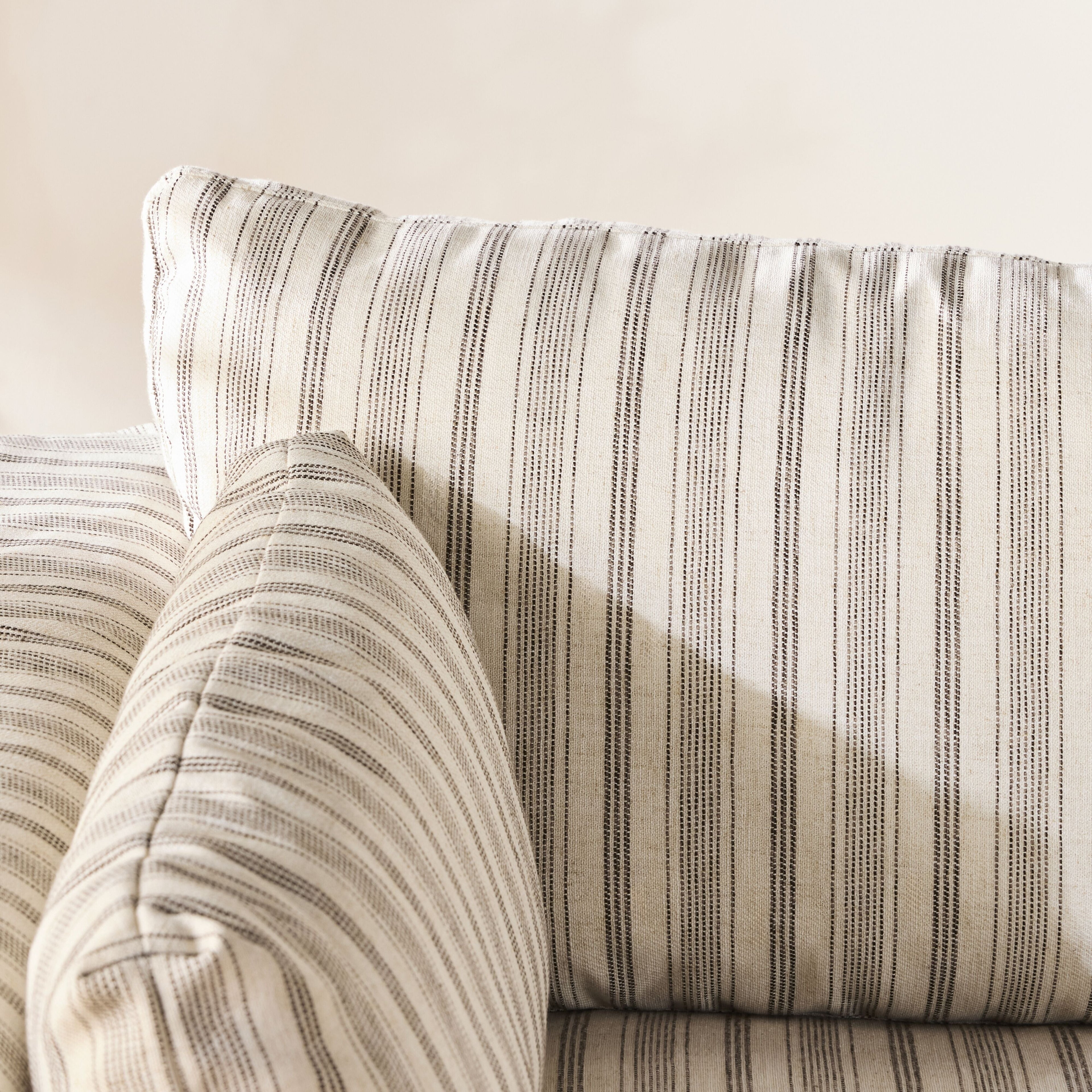 Manon 3 Seater Sofa Linen Stripe