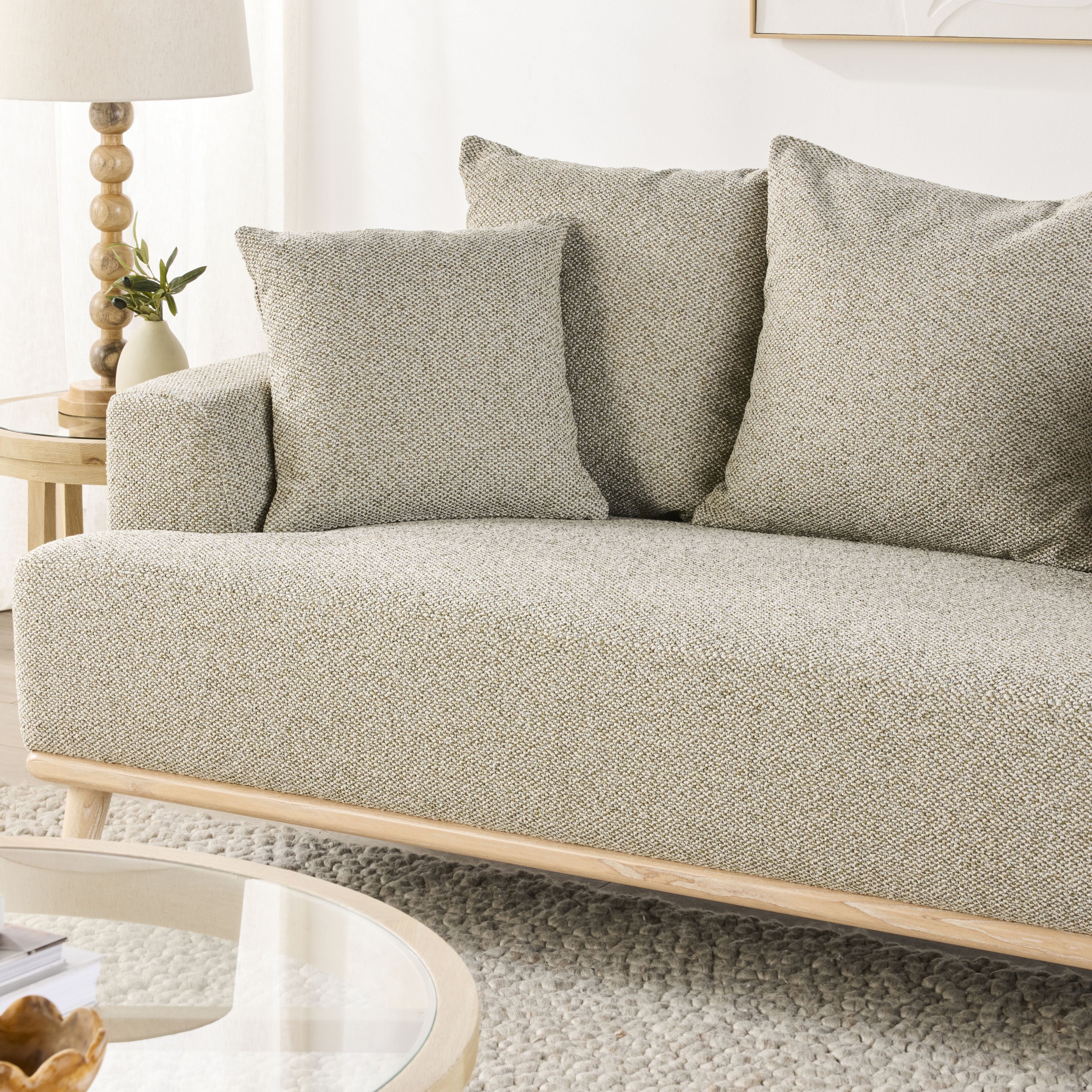 James 2 Seater Sofa Fossil