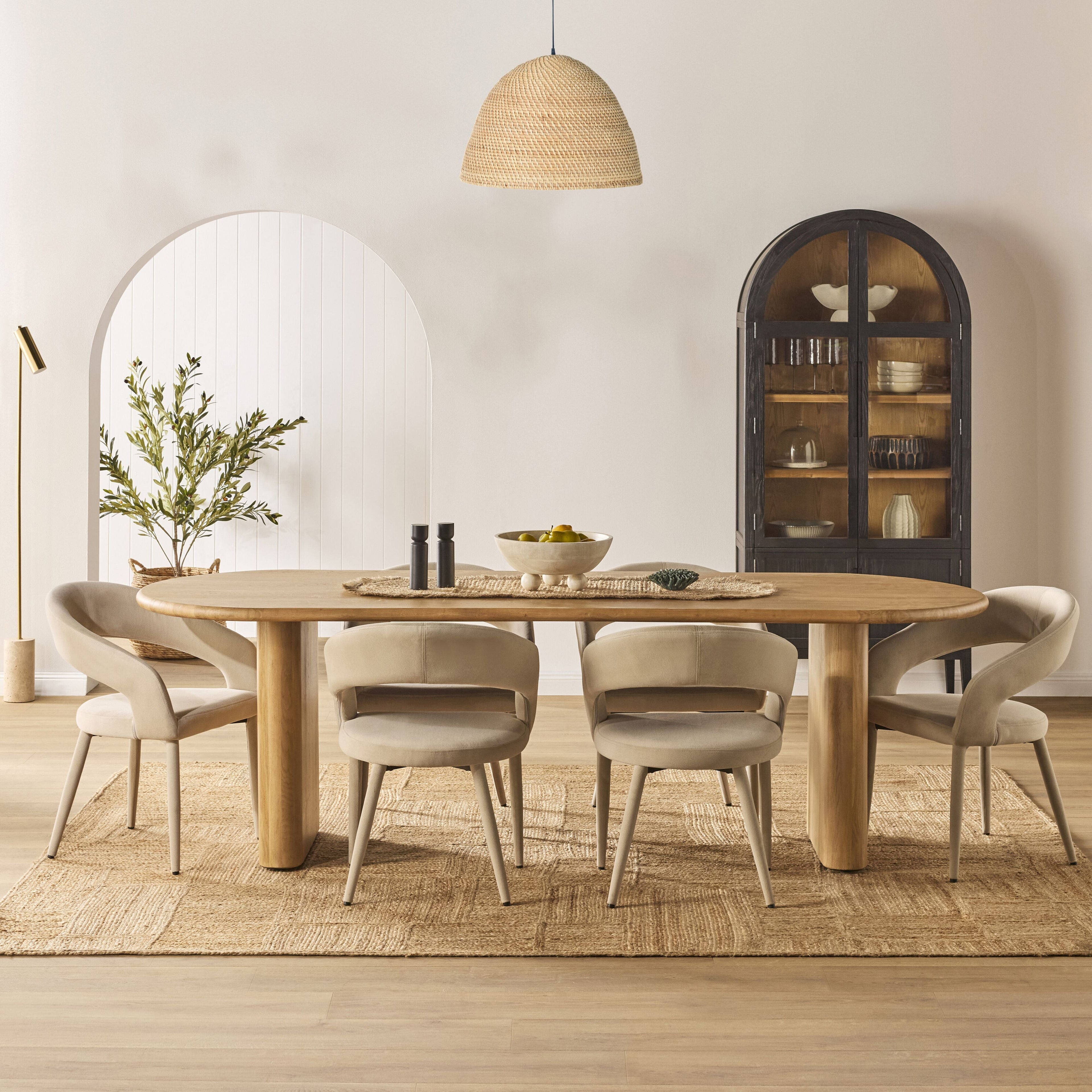 Zena Dining Chair Oyster