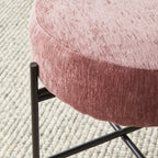 Repose-pieds rond Mads Rose Cascade