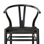 Chaise Wishbone noire