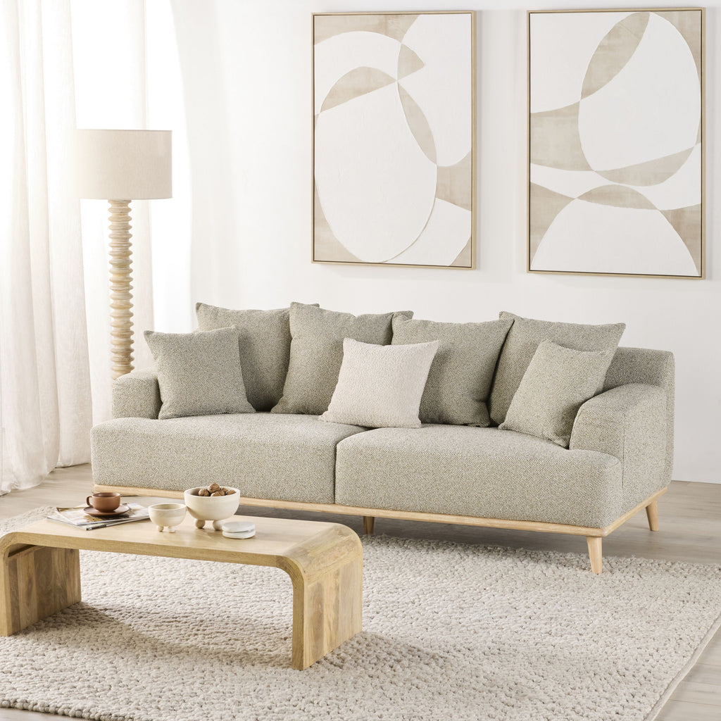 James 3 Seater Sofa Fossil