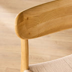 Chaise de salle à manger Henrick Naturel